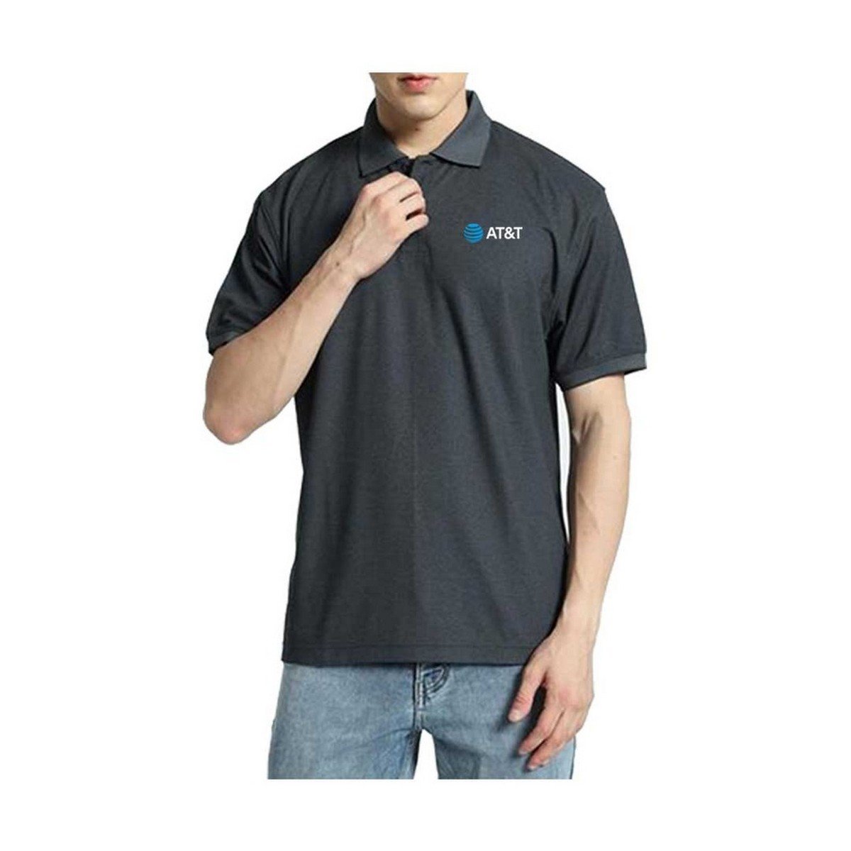 Santhome COMO Premium Texture Knit Polo Shirt - Stylish Fit