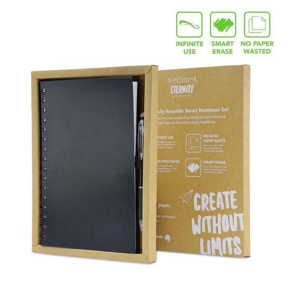 Santhome Eternity Reusable Notebook & Pen Set