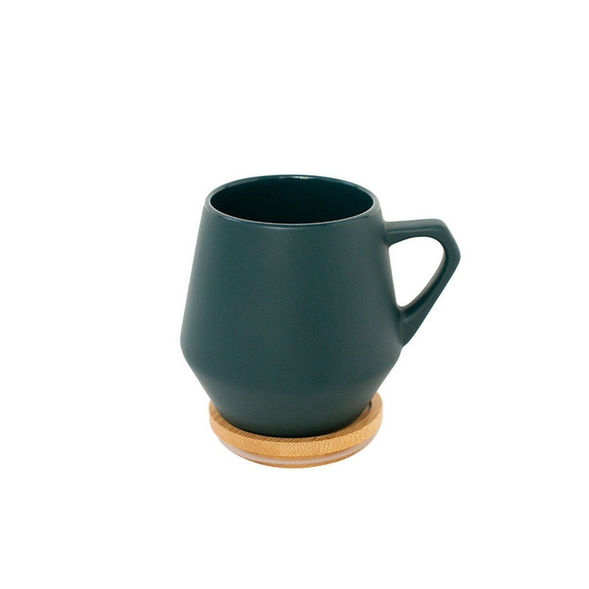 SEVILLA Ceramic Mug with Bamboo Lid - Eco Neutral