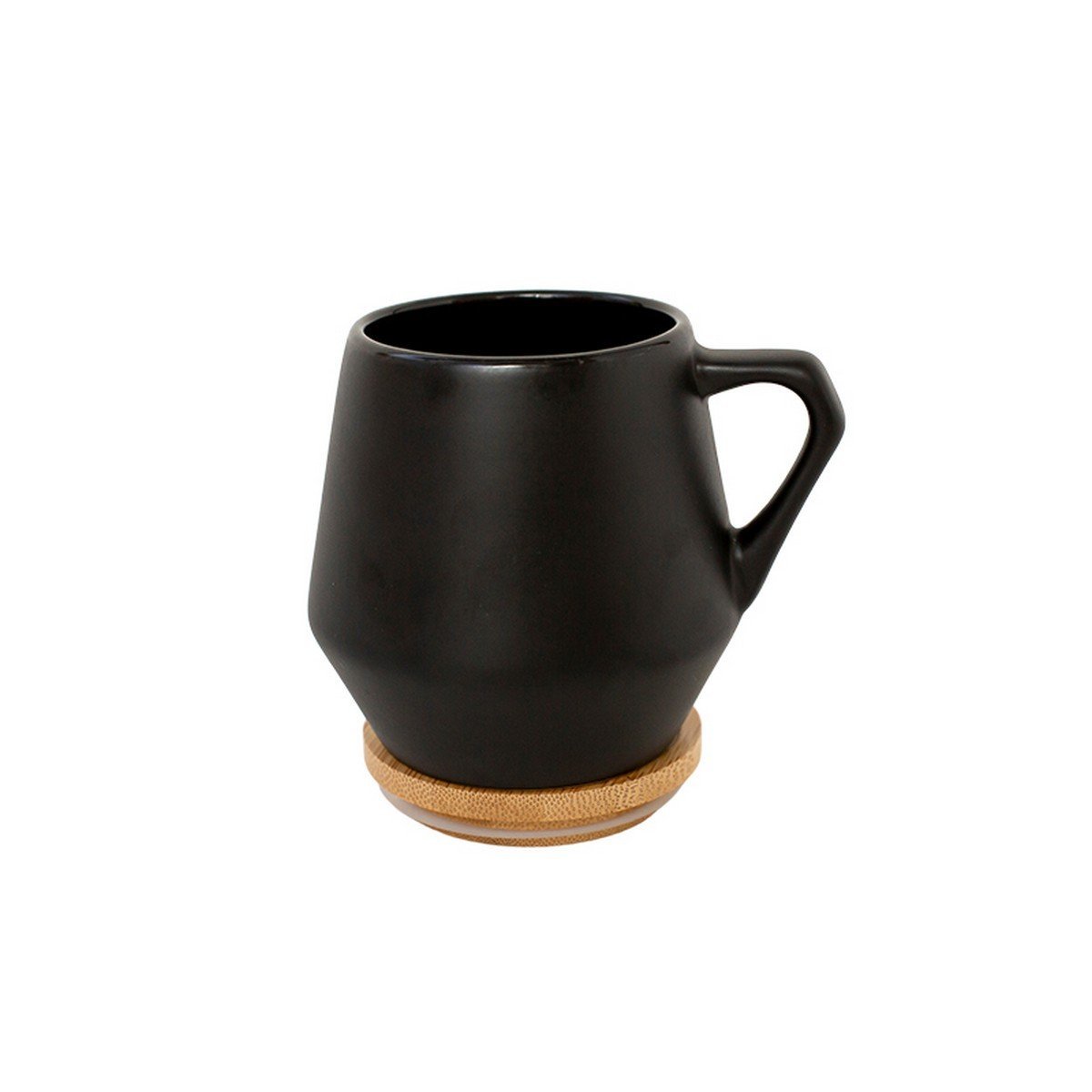 SEVILLA Ceramic Mug with Bamboo Lid - Eco Neutral