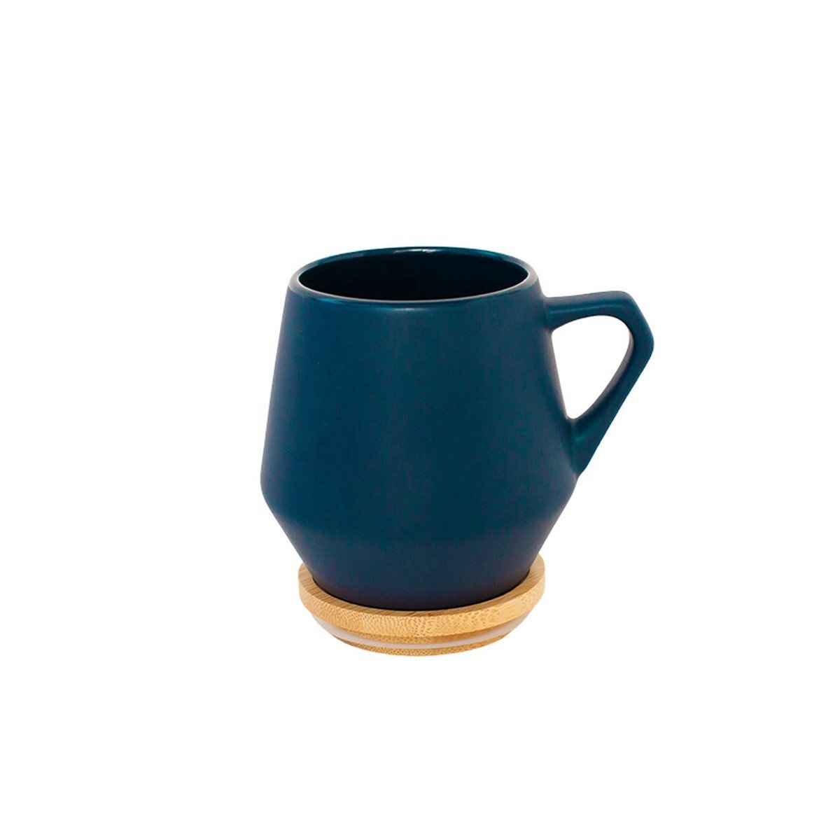 SEVILLA Ceramic Mug with Bamboo Lid - Eco Neutral