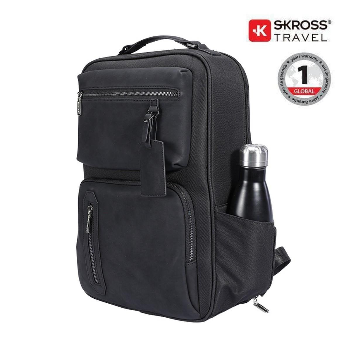 SKROSS Travel Davos Luxe Laptop Backpack - 16" Premium Style