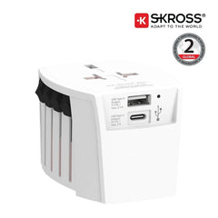 SKROSS World Adapter MUV USB - With USB & Type C Ports