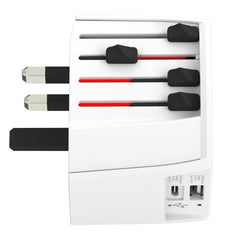 SKROSS World Adapter MUV USB - With USB & Type C Ports