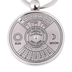 SLIGO Perpetual Calendar Keychain - 50-Year Design