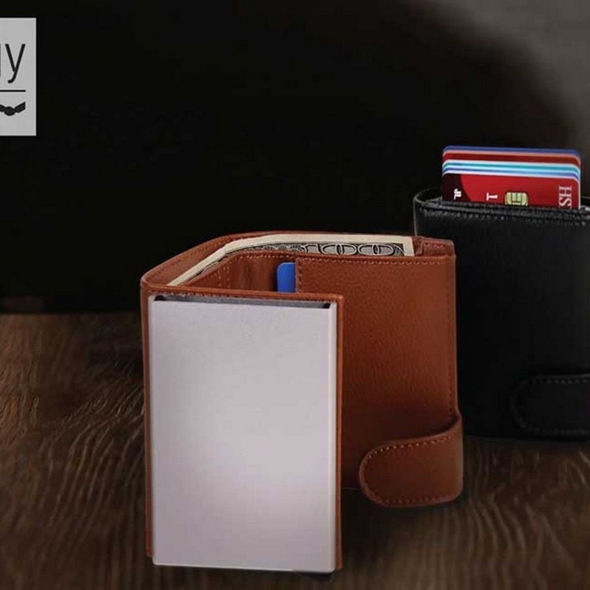 SNEEK RFID PU Card Holder - Giftology Secure Design