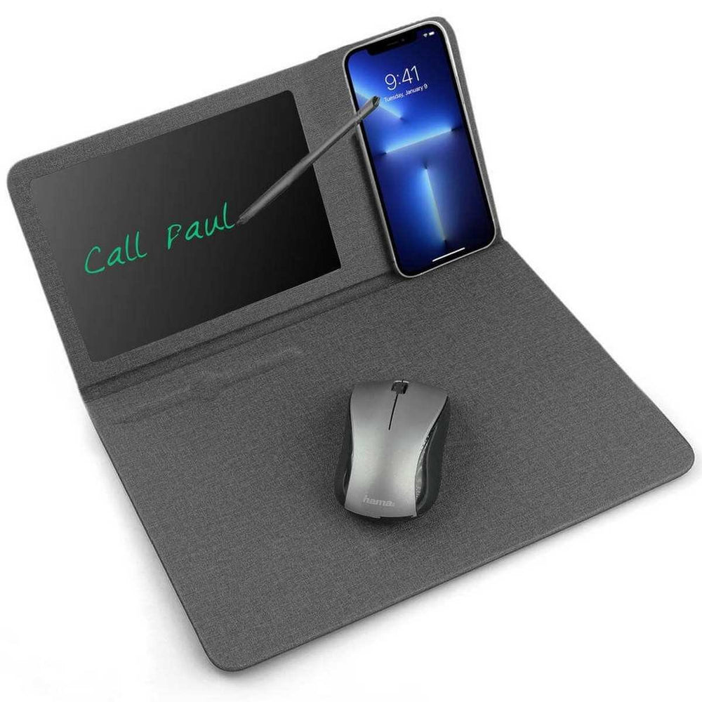 SODEN Writeable Mouse Pad with Wireless Charger - @memorii 10W