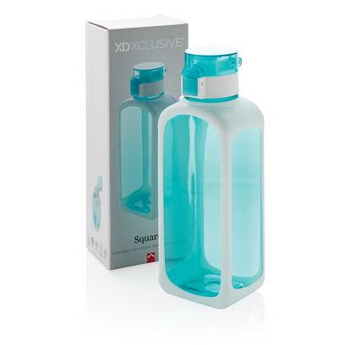 SQUARED Lockable Tritan Water Bottle - Leak-Proof & Durable