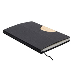 STADE A5 Notebook with Folding Phone Stand - Hard Cover