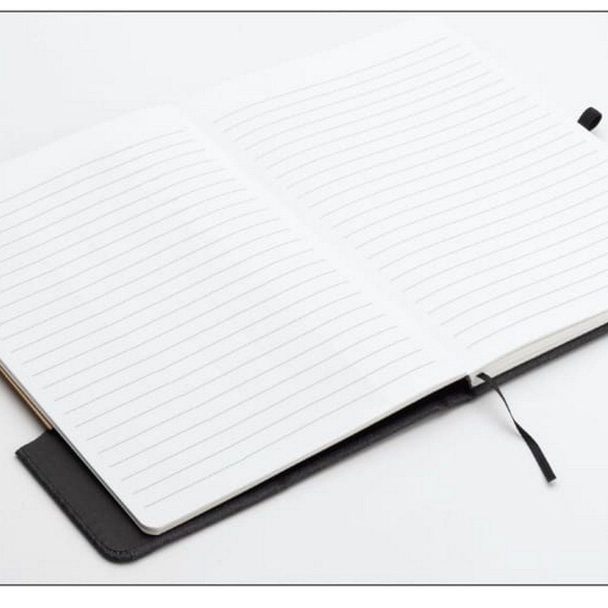 STADE A5 Notebook with Folding Phone Stand - Hard Cover