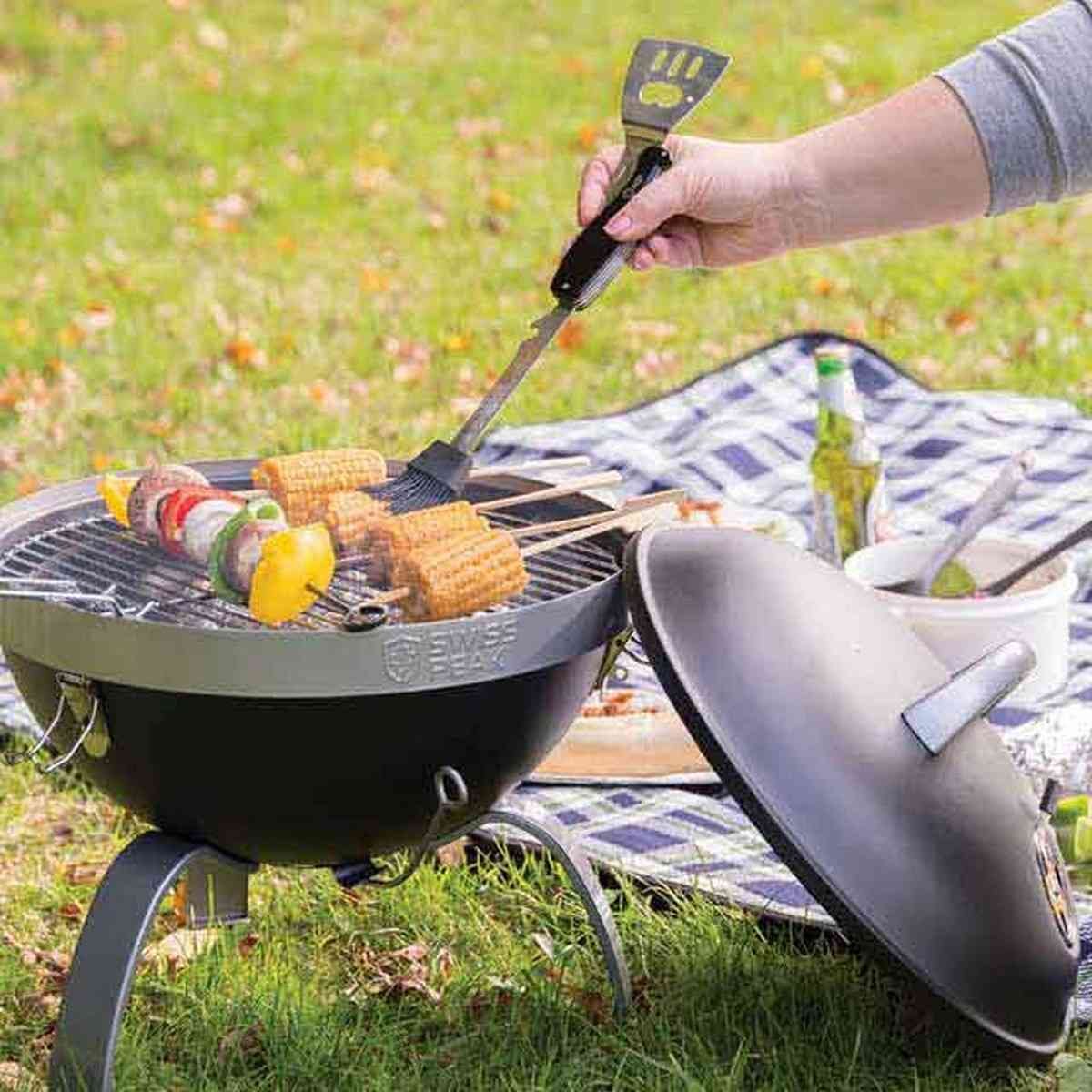 Swiss Peak Barbecue Tool - 7-in-1 Versatile BBQ Gadget