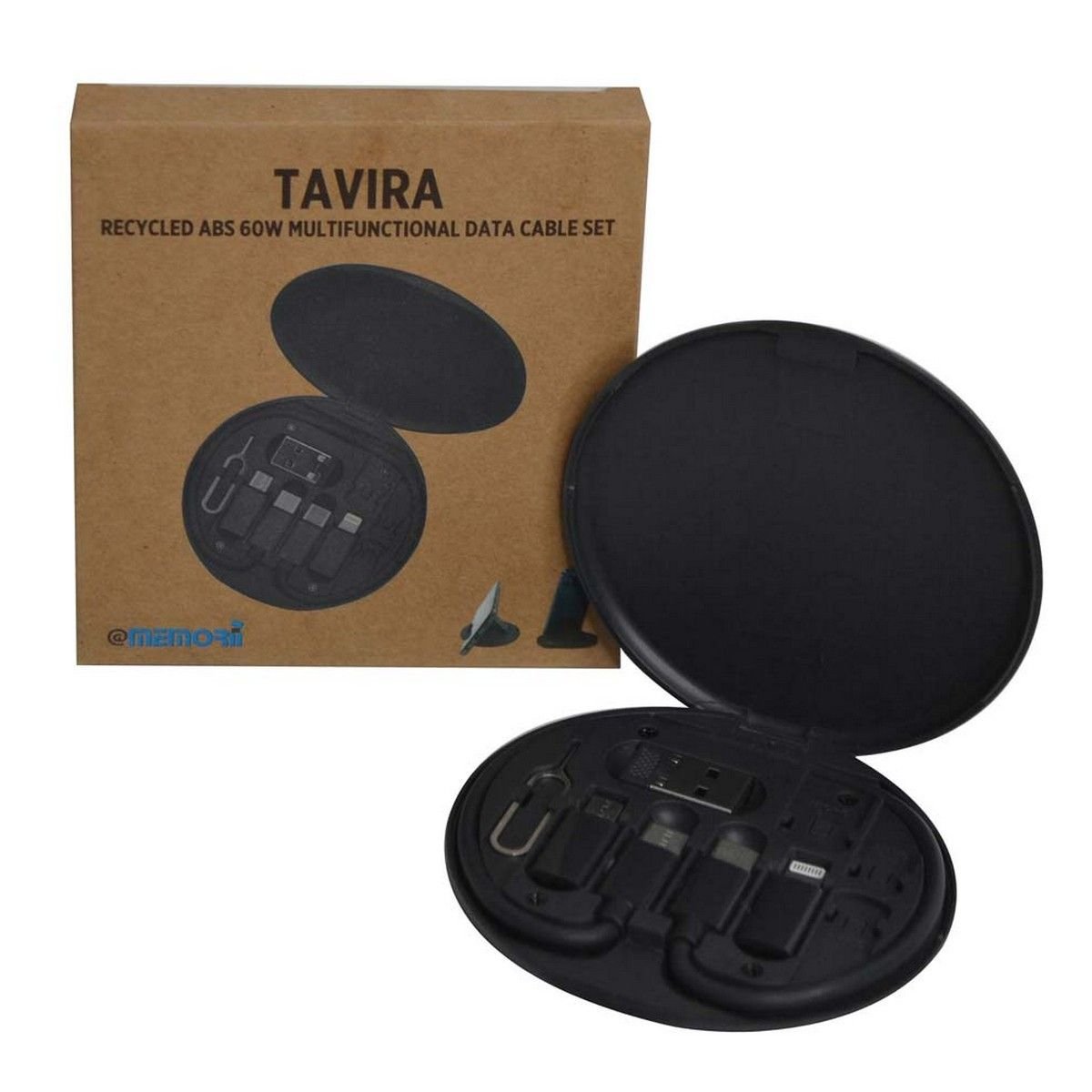 TAVIRA Recycled Multi-Cable Set - Eco-Friendly & Versatile