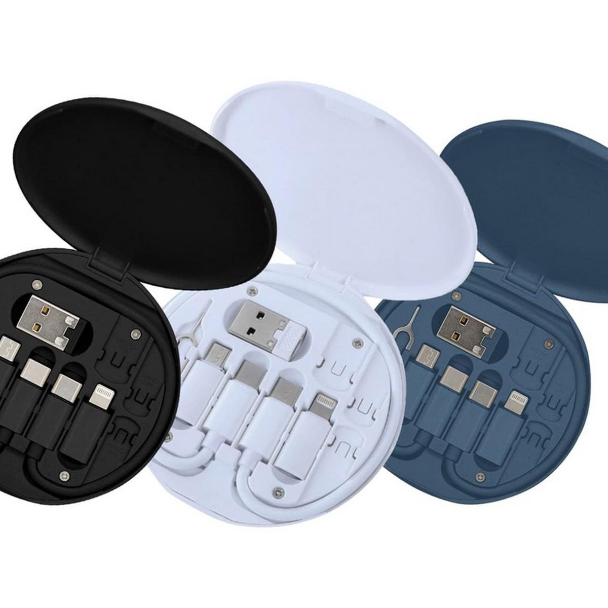 TAVIRA Recycled Multi-Cable Set - Eco-Friendly & Versatile