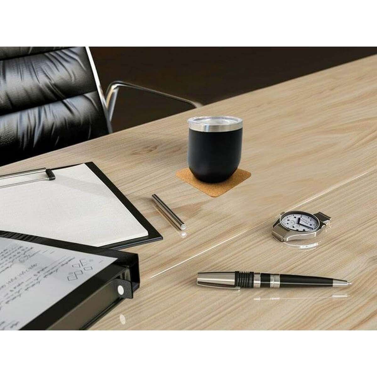 TEREVI Cork Coaster Set with Stand - Eco Neutral, Set of 4