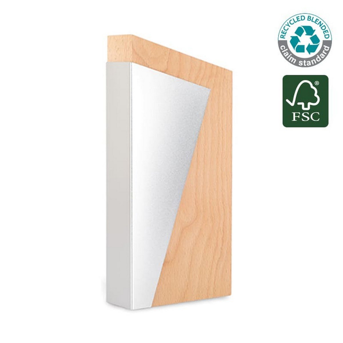 TIRANA Recycled Aluminum/Wood Award - Waste to Wins®
