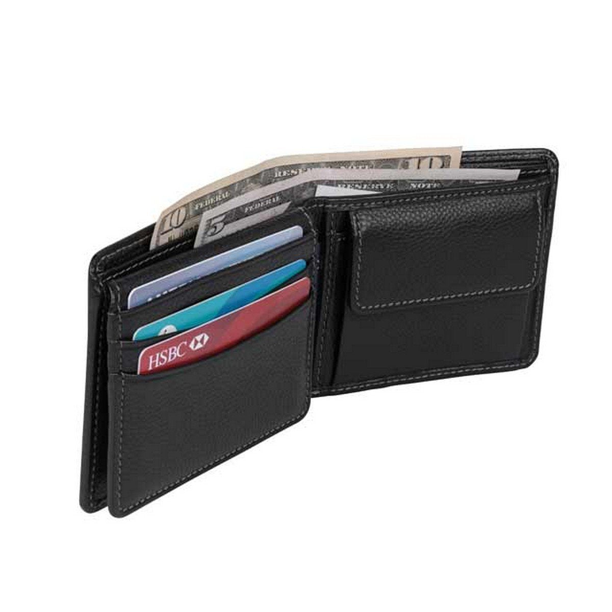 TOLUCA Men's Leather Wallet - Anti-Microbial by Santhome