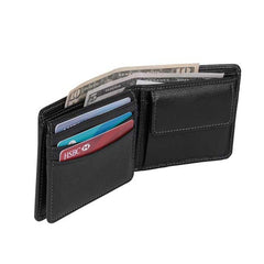 TOLUCA Men's Leather Wallet - Anti-Microbial by Santhome