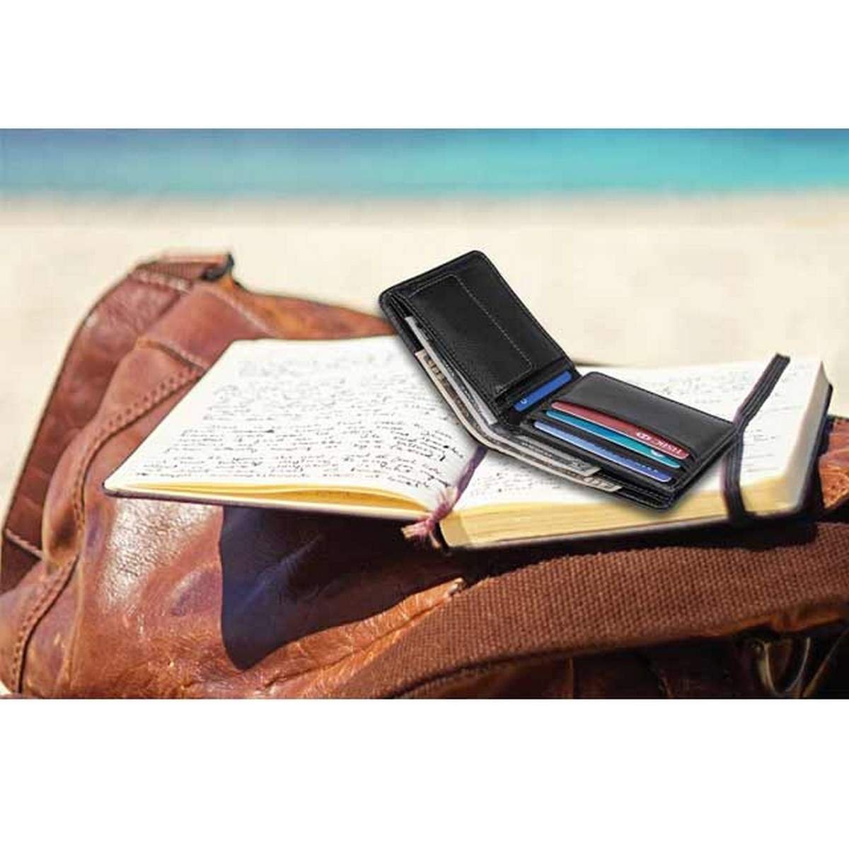 TOLUCA Men's Leather Wallet - Anti-Microbial by Santhome