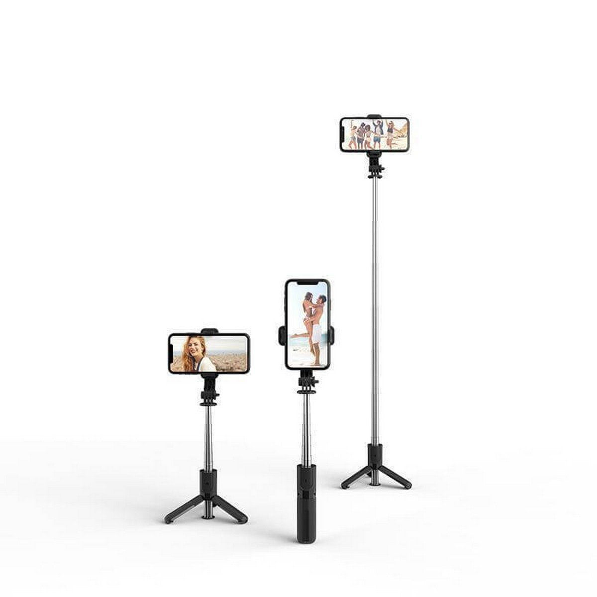 TREVISO 3-in-1 Tripod & Selfie Stick - @memorii Bluetooth Design