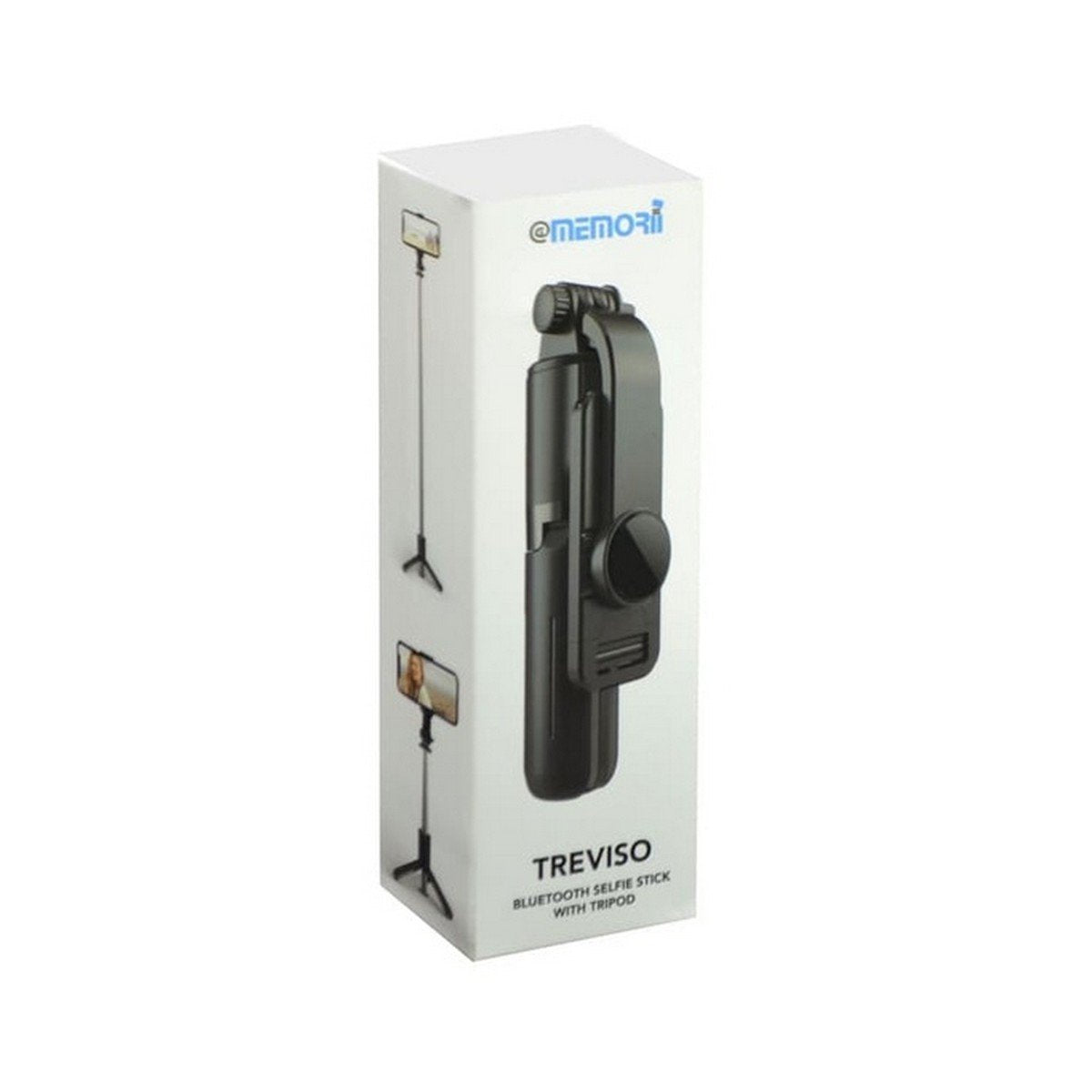 TREVISO 3-in-1 Tripod & Selfie Stick - @memorii Bluetooth Design
