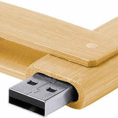 TURDA Bamboo USB Flash Drive - Eco-Friendly Compact Storage