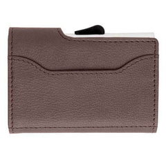 VATRA RFID Card Holder & Wallet - PU Brown c secure Design