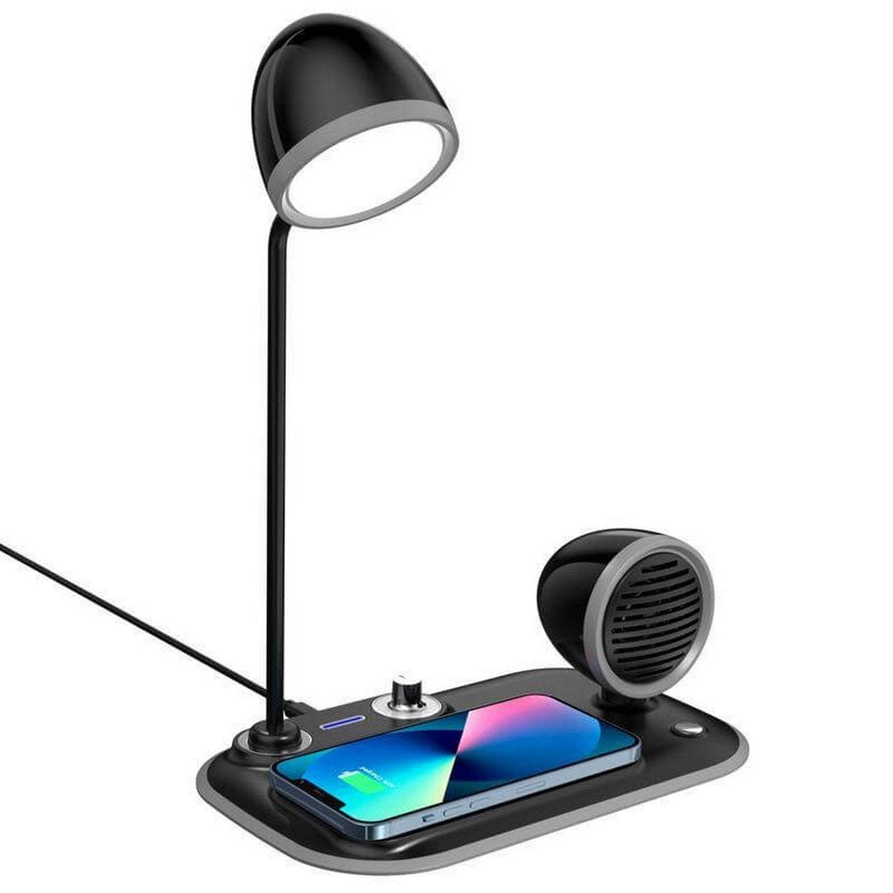 VEERE 3-in-1 Wireless Charger Lamp with Speaker - @memorii