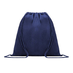 VEJEN Upcycled Denim Drawstring Bag - Sustainable Design