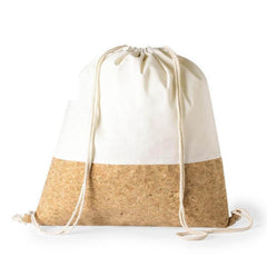 VOLGA Recycled Cotton/Cork Drawstring Bag - Eco Neutral