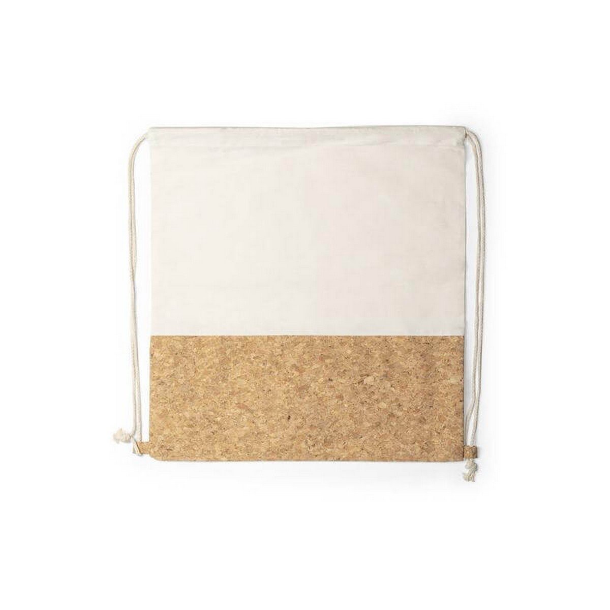 VOLGA Recycled Cotton/Cork Drawstring Bag - Eco Neutral