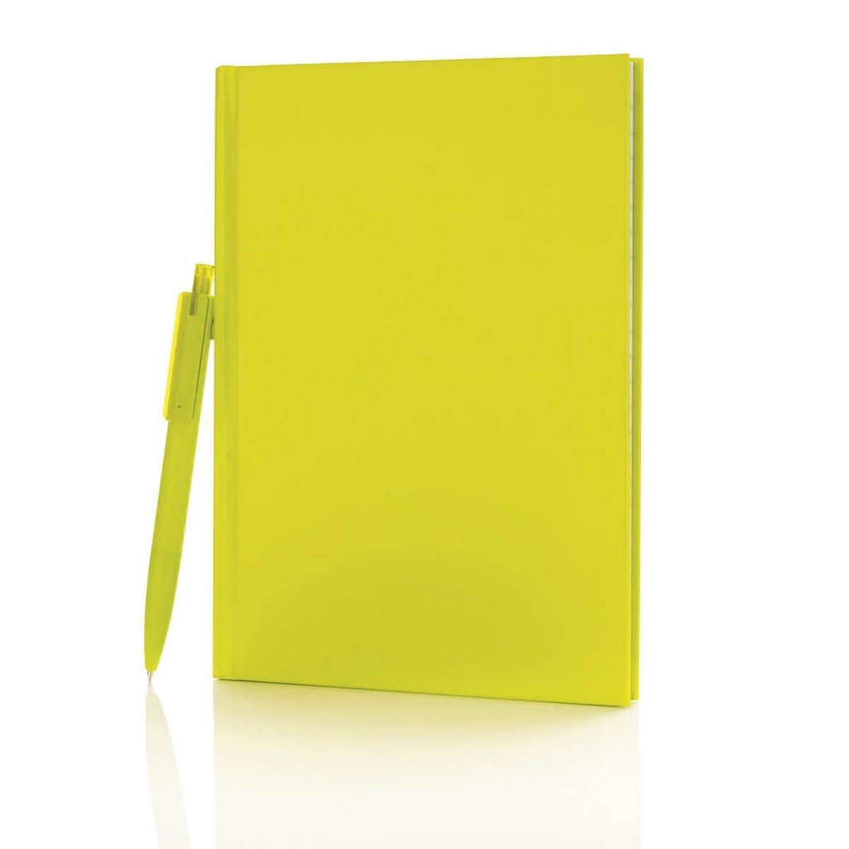 XD A5 Notebook with Pen - Hard Cover Lime Edition