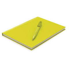 XD A5 Notebook with Pen - Hard Cover Lime Edition
